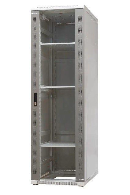 EMITERNET Free-standing frame cabinet EmiterNet Top  42U  front door sheet metal/glass  600x1000x1980mm (width/depth/height) EM/SH05D-6042_2