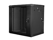 Lanberg WF02-6612-10B rack cabinet 12U Wall mounted rack Black_1