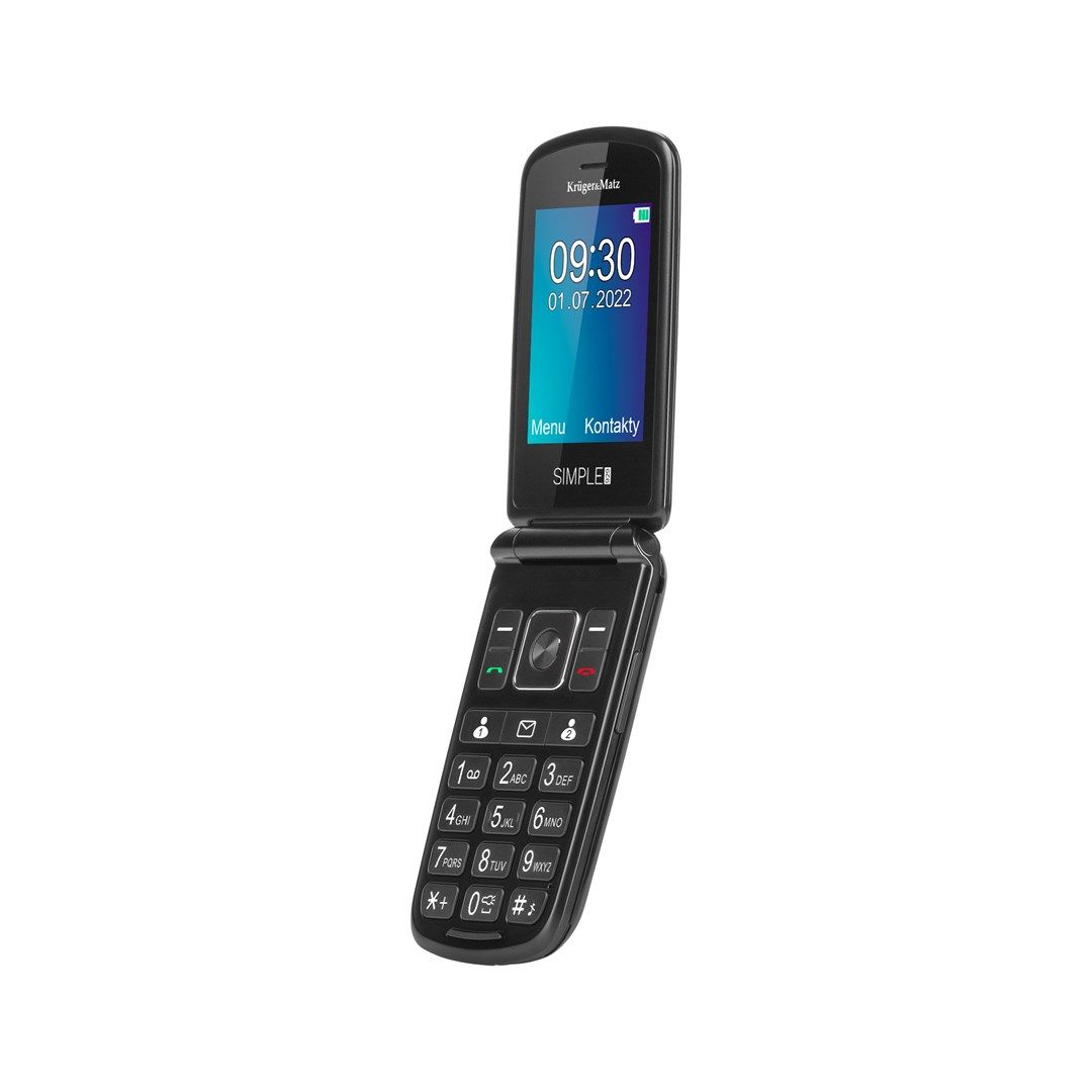 MaxCKruger & Matz Phone for seniors KM0929 7 11 cm (2 8 ) 108 5 g Black_2