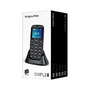 Kruger & Matz KM0921 4 5 cm (1.77 ) 72g Black  Senior phone_1