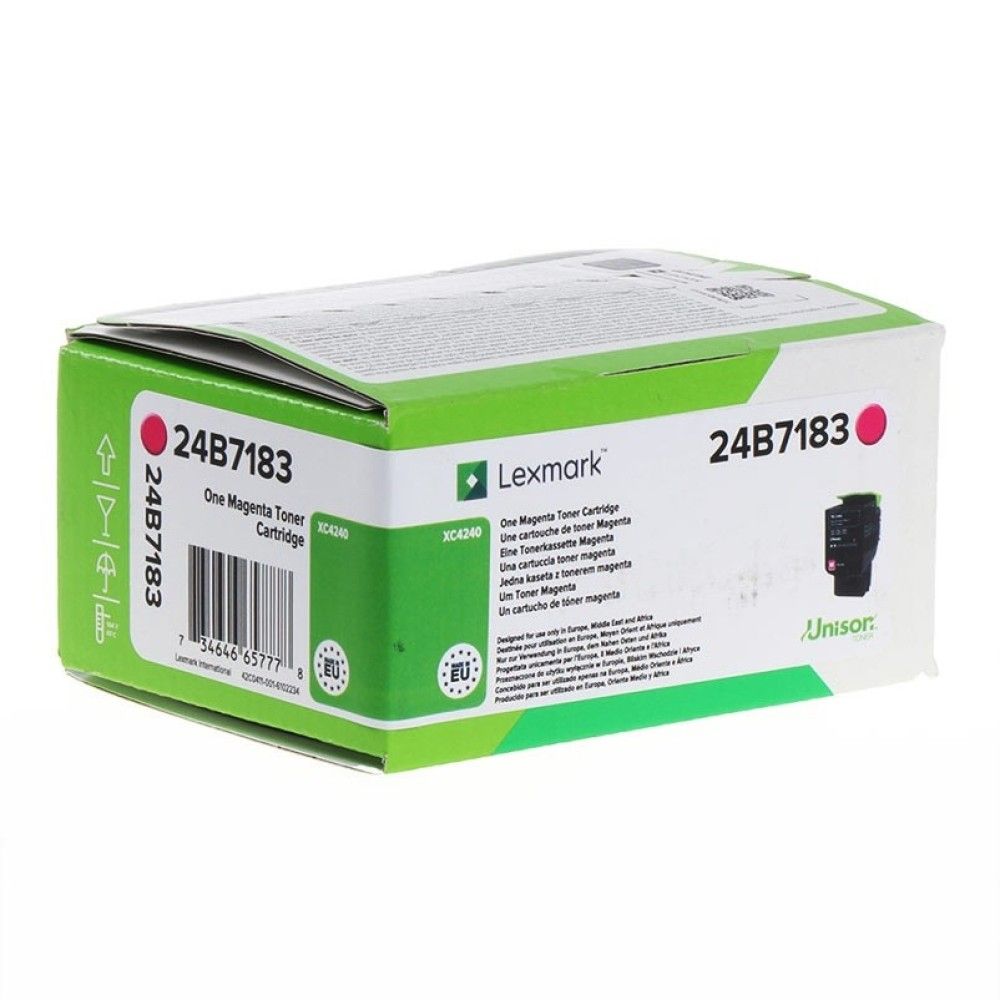 Cartus toner Lexmark LEXMARK 24B7183 ,Magenta ,6 000 pagini ,Original (24B7183)
