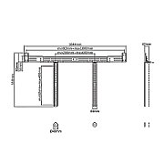 Soundbar mount for TV Maclean  max 10kg  MC-843_6