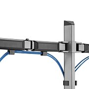 Built-in bracket for two Deluxe Ergo Office monitors  17 -32   max. 9kg  ER-449_6