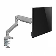 Ergo Office Aluminium Monitor Mount with Gas Spring  Double Arm  VESA 75x75/100x100  17 -32  10 kg Silver  ER-447_5