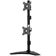 SilverStone SST-ARM24BS - Vertical Dual Monitor Arm - black_1