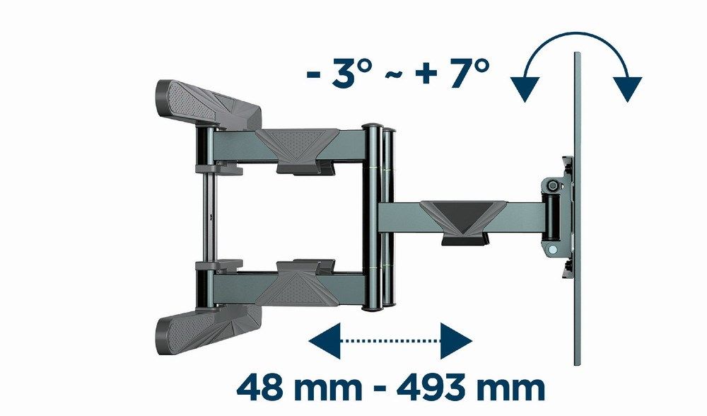 Gembird WM-80ST-01 TV mount 2.03 m (80 ) Steel_10