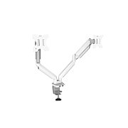 Fellowes Ergonomics arm for 2 monitors - Platinum series  white_4