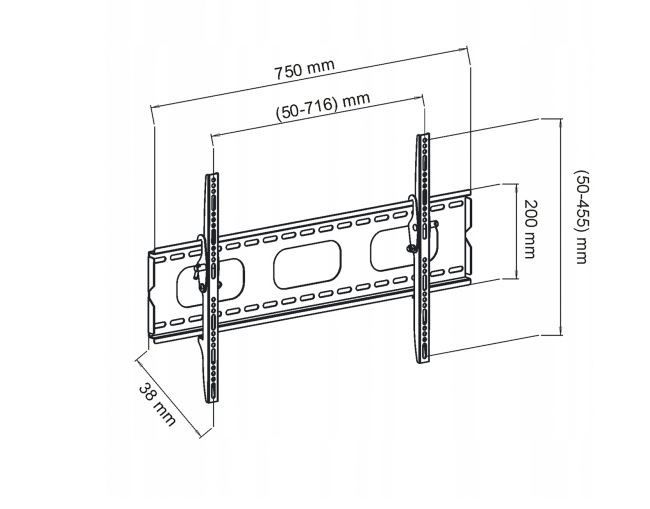 MULTIOFFICE LCD BRACKET 30-50  AR-18_2