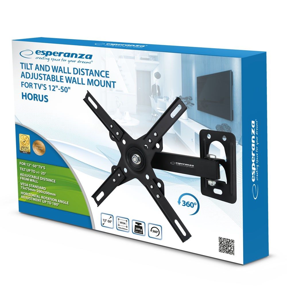 Esperanza ERW011 TV mount 12-50'' up to 20kg_5