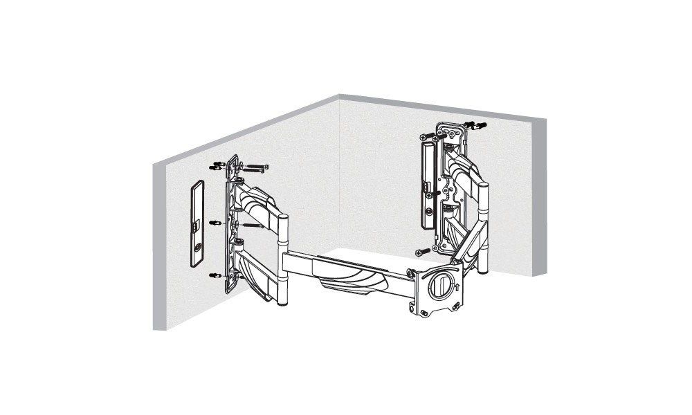 ART AR-85 LCD/LED TV MOUNT 32-70  45KG VERTICAL/HORIZONTAL ADJUSTMENT_8