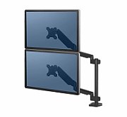 Fellowes Ergonomics arm for 2 vertical monitors - Platinum series_1