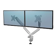 Fellowes Ergonomics arm for 2 monitors - Platinum series  silver_1