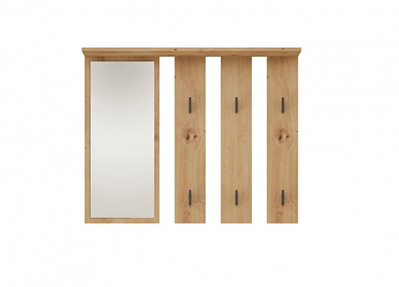 Hanger + mirror PARMA 100x15x.81.5 cm  artisan oak_2