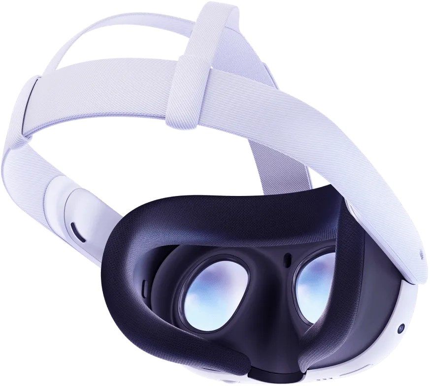 META Quest 3 Dedicated head mounted display White_3