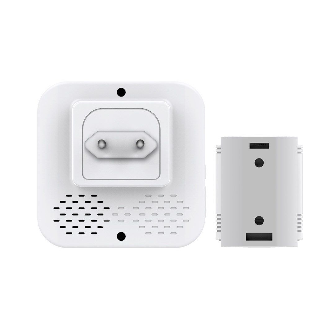 GreenBlue wireless entry signal  motion sensor  52 melodies  white  230V AC  max 8 sensors  GB212_5