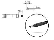 notebook charger mitsu 19.5v 3.33a (4.8x1.7) - hp 65W_2