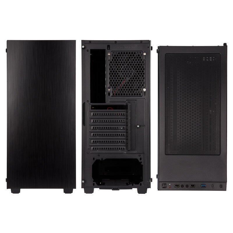 Kolink Stronghold Mid Tower  Tempered Glass - black Window_15