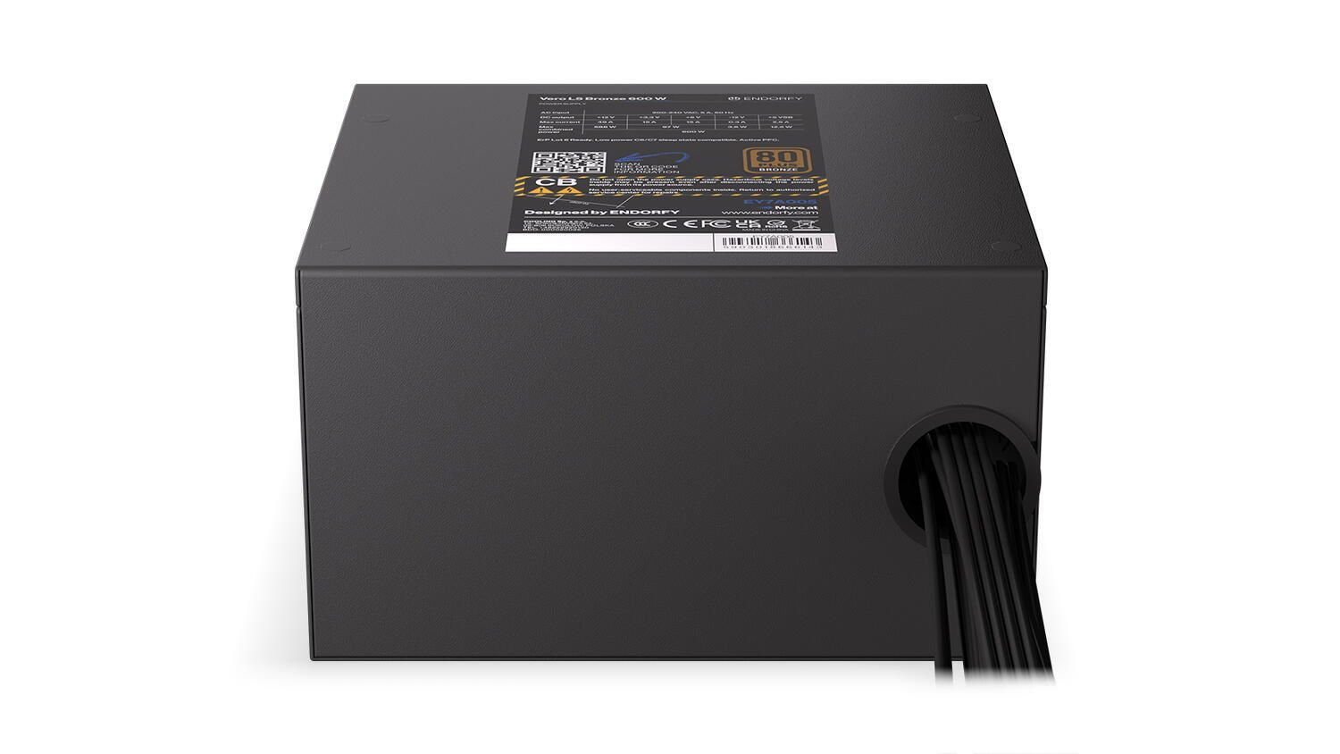 ENDORFY Vero L5 power supply unit 500 W 24-pin ATX ATX Black_2