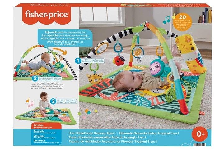 Fisher-Price Educational mat 3in1 Tropical Forest HJW08 MATTEL_12