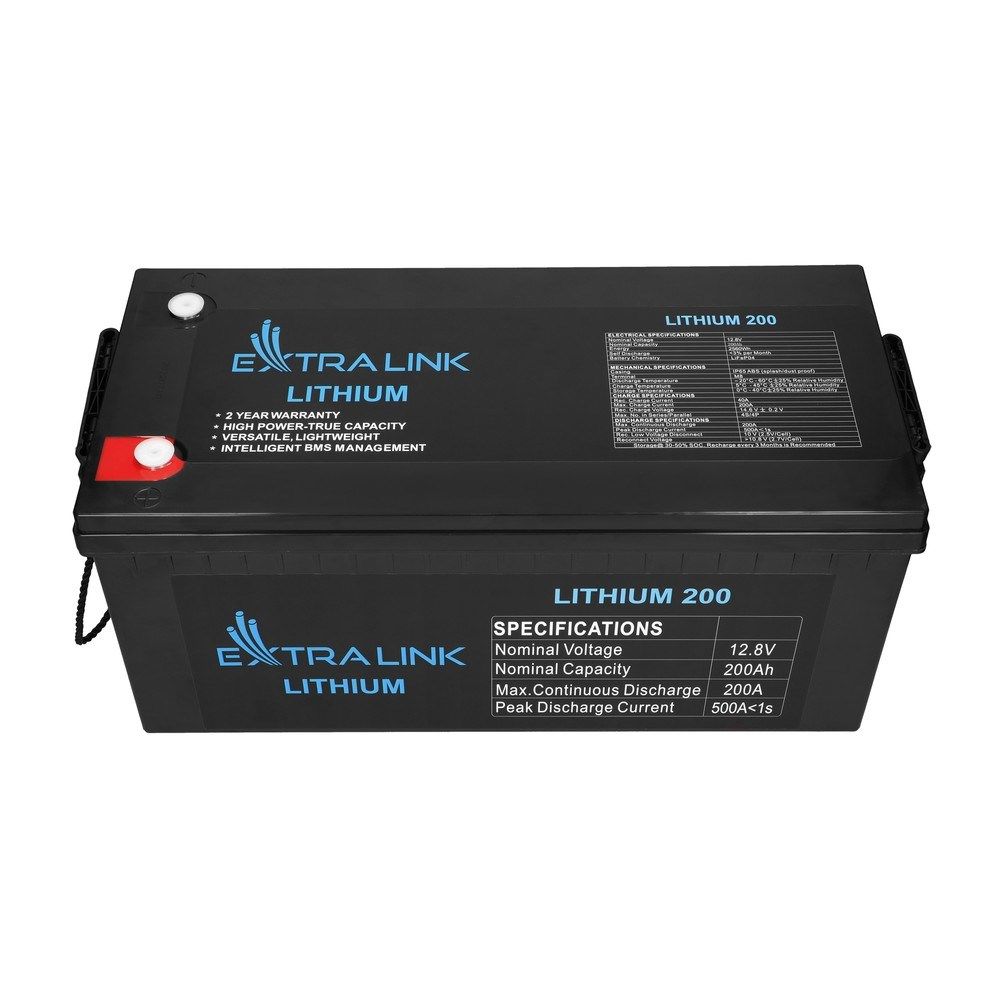 Extralink Accumulator LiFePO4 200AH 12.8V  BMS_5