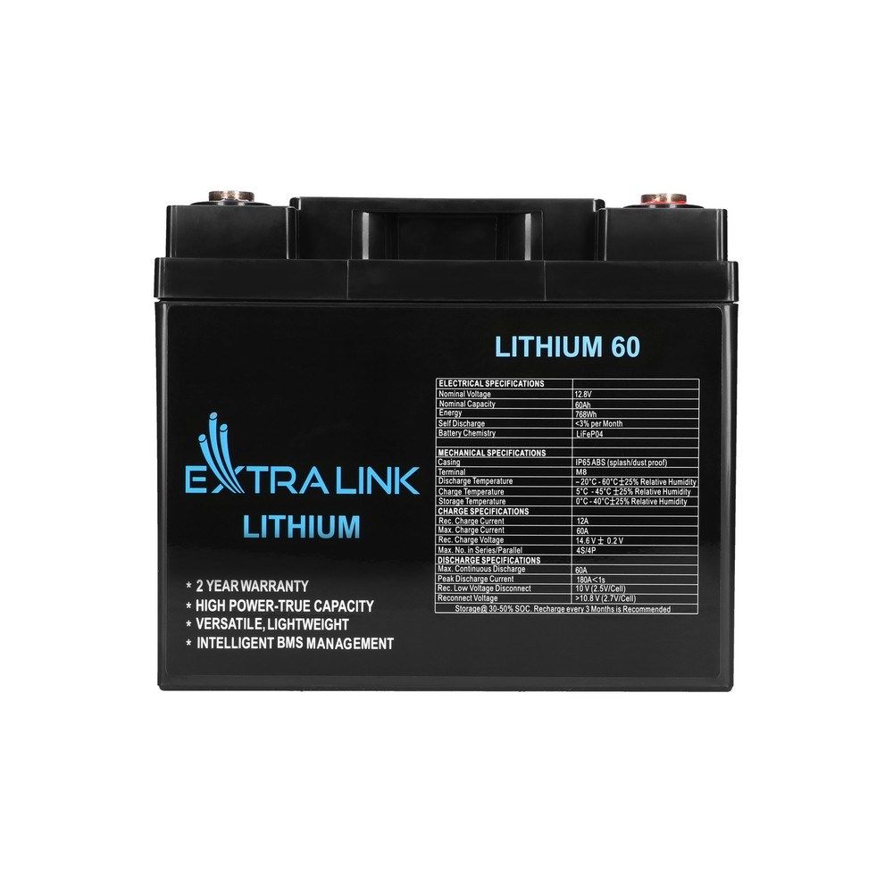 Extralink Accumulator LiFePO4 60AH 12.8V  BMS_2