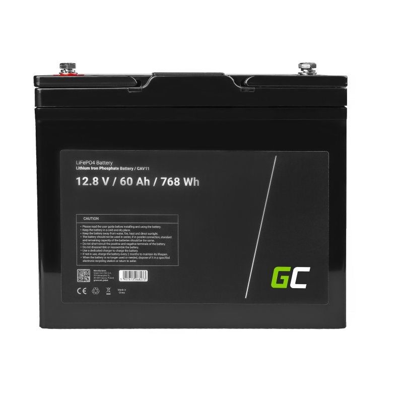 Green Cell CAV11 vehicle battery Lithium Iron Phosphate (LiFePO4) 60 Ah 12.8 V Marine / Leisure_8