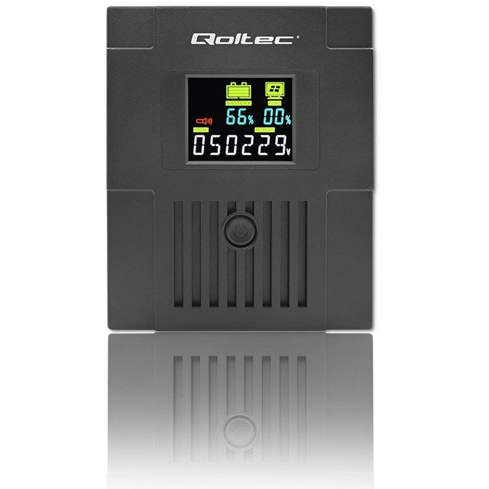Qoltec 53770 uninterruptible power supply (UPS) Line-Interactive 1.5 kVA 900 W 2 AC outlet(s)_6