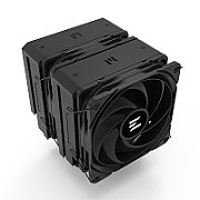 COOLER Zalman skt. skt. Intel si AMD, racire cu aer, vent. 120mm, 600 - 2000 RPM, 6 heatpipes, inaltime 159mm, , CNPS14X DUO BLACK   (timbru verde 0.8 lei)