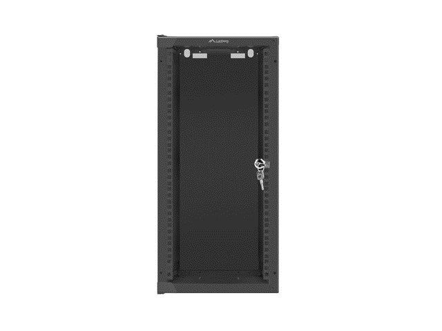 LANBERG WF10-2312-10B Lanberg Installation Cabinet Rack Hanger 10 12U 280X310 Black_3