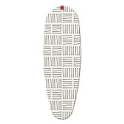 White Rayen Striped Ironing Board Cover - 127 x 51 cm_1