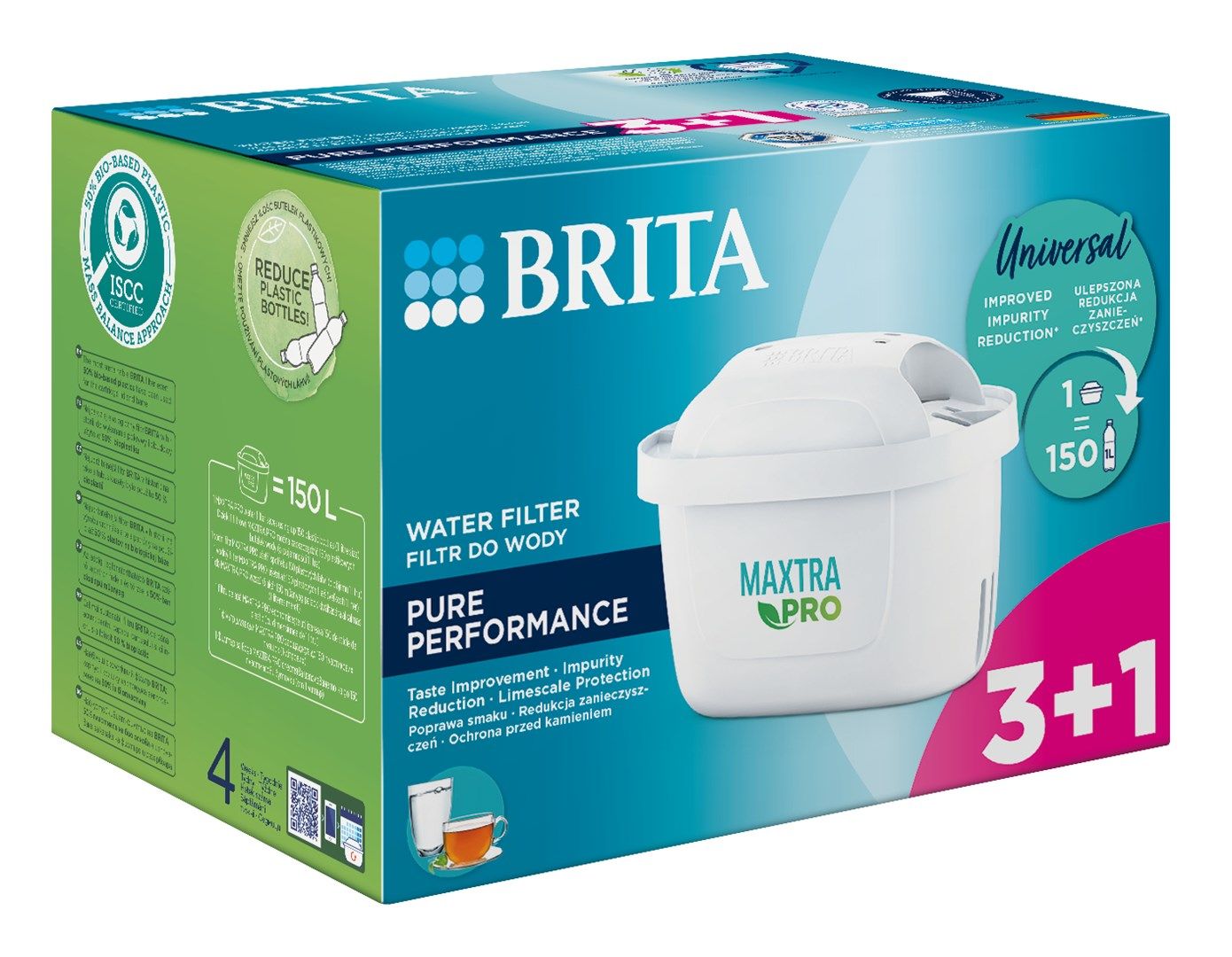 Brita MX+ Pro Pure Performance filter 3+1 pcs_5