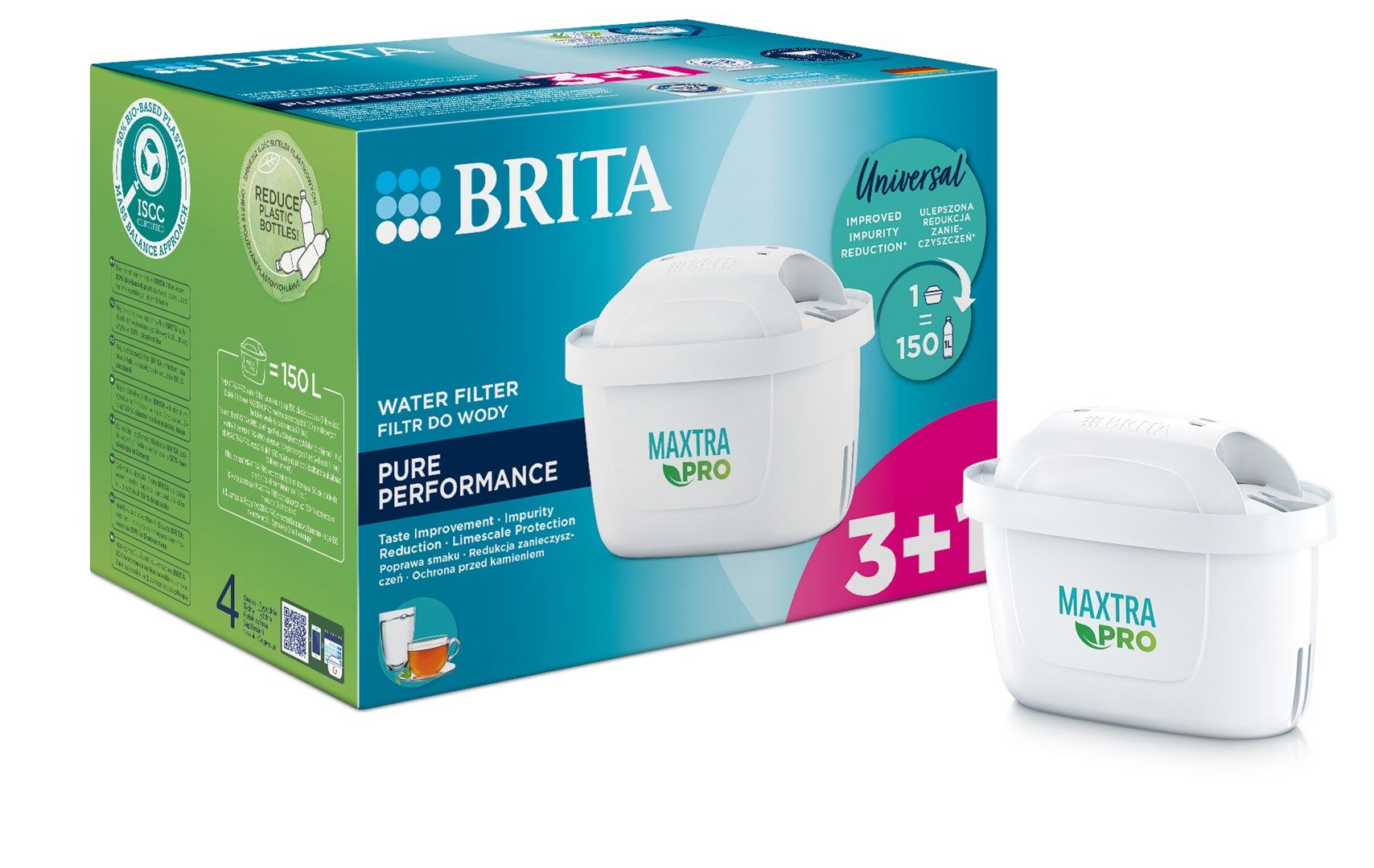 Brita MX+ Pro Pure Performance filter 3+1 pcs_6