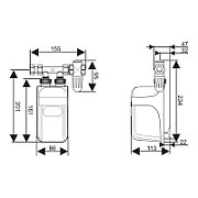 DAFI water heater 7.5 kW without battery (400V)_2