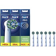 Oral-B | Replaceable toothbrush heads | EB50RX-6 Cross Action Pro | Heads | For adults | Number of brush heads included 6 | White_1