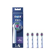 Oral-B | Replaceable toothbrush heads | EB18-4 3D White Pro | Heads | For adults | Number of brush heads included 4 | White_1