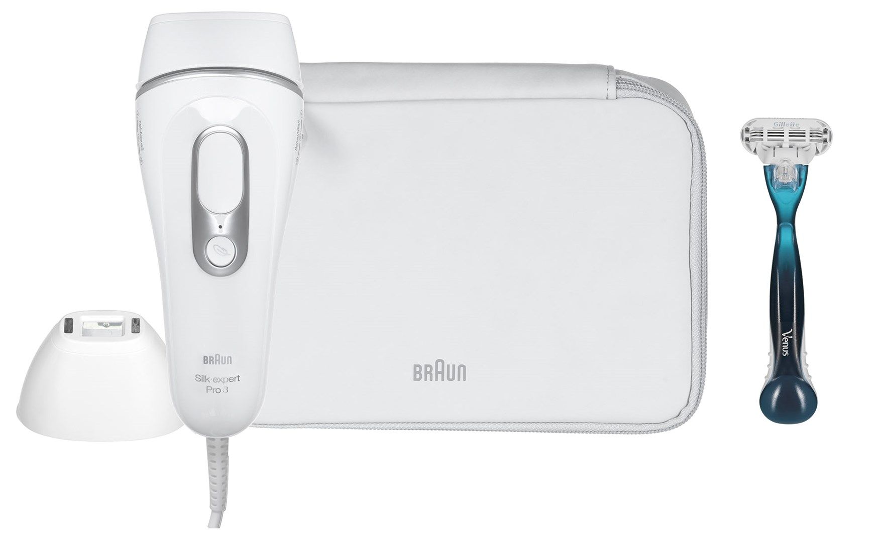 Braun Silk-expert Pro Silk expert Pro 3 PL3121 Intense pulsed light (IPL) Silver  White_18