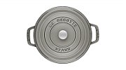 Staub Round Cast Iron Pot - Graphite  1.7 ltr_3