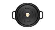 Staub Round Cast Iron Pot - Black  2.6 ltr_4