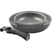 set of 2 frying pans (20 + 28 cm) 2H_1