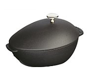 Staub Oval Cast Iron Pot - 2 ltr  Black_3