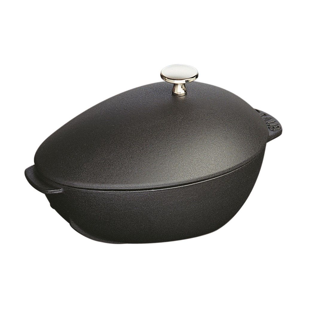 Staub Oval Cast Iron Pot - 2 ltr  Black_7