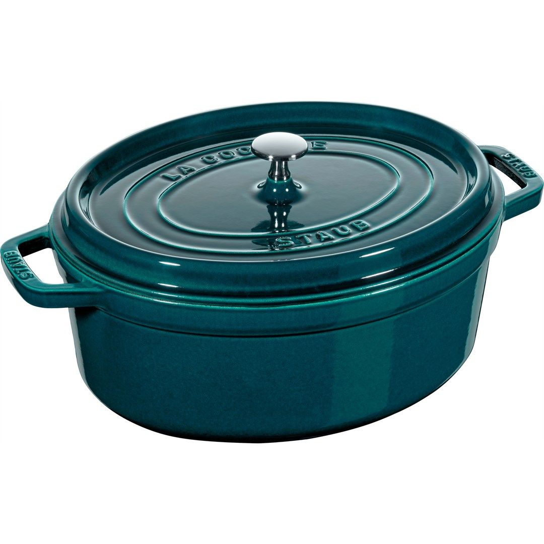 Staub Oval Cast Iron Pot - 5.5 ltr  Marine_2