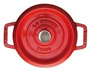 Round cast iron pot Staub - Red  1.7 ltr_2