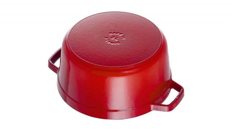 Round cast iron pot Staub - Red  1.7 ltr_4