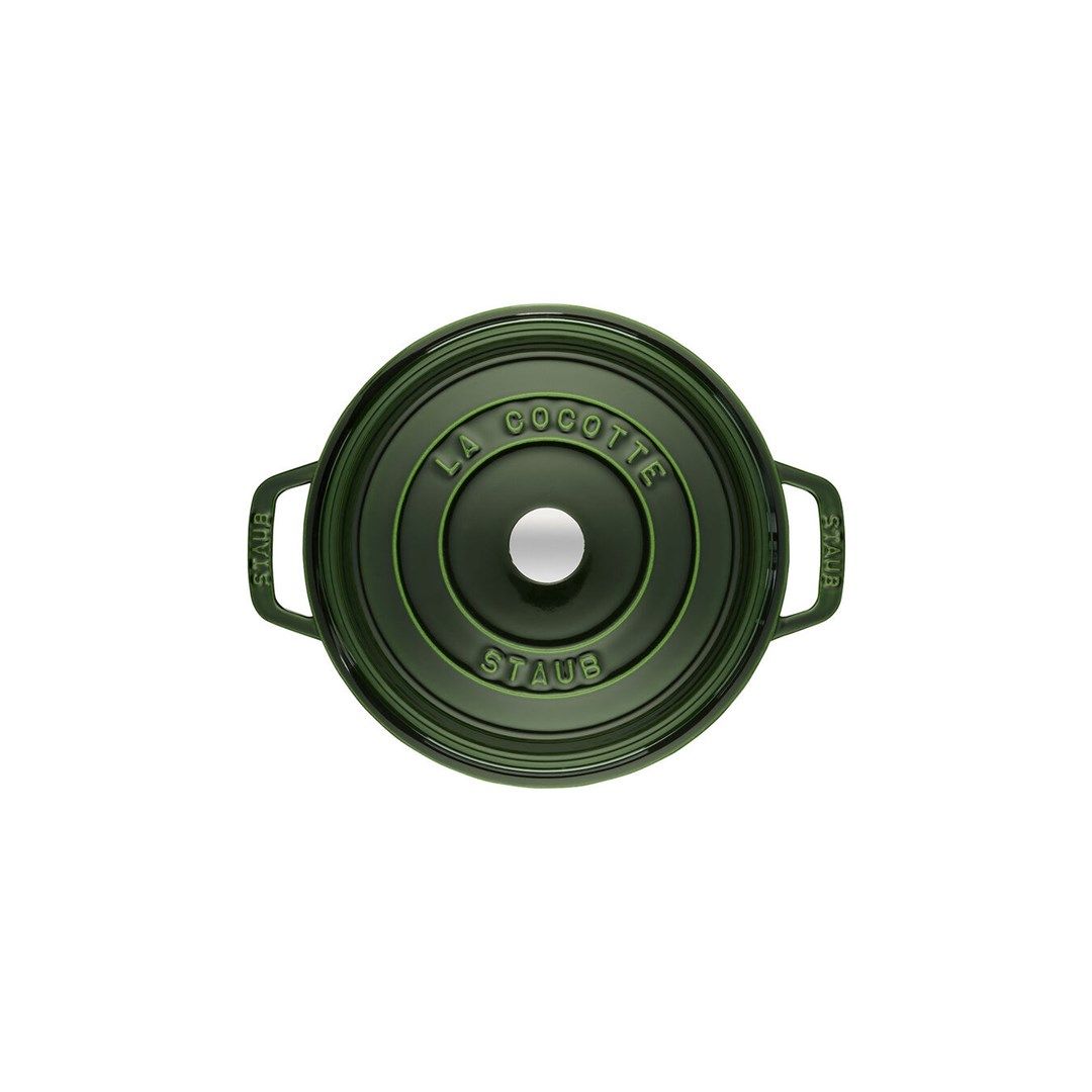 Staub Round Cast Iron Pot - 6.7 ltr  Green_3