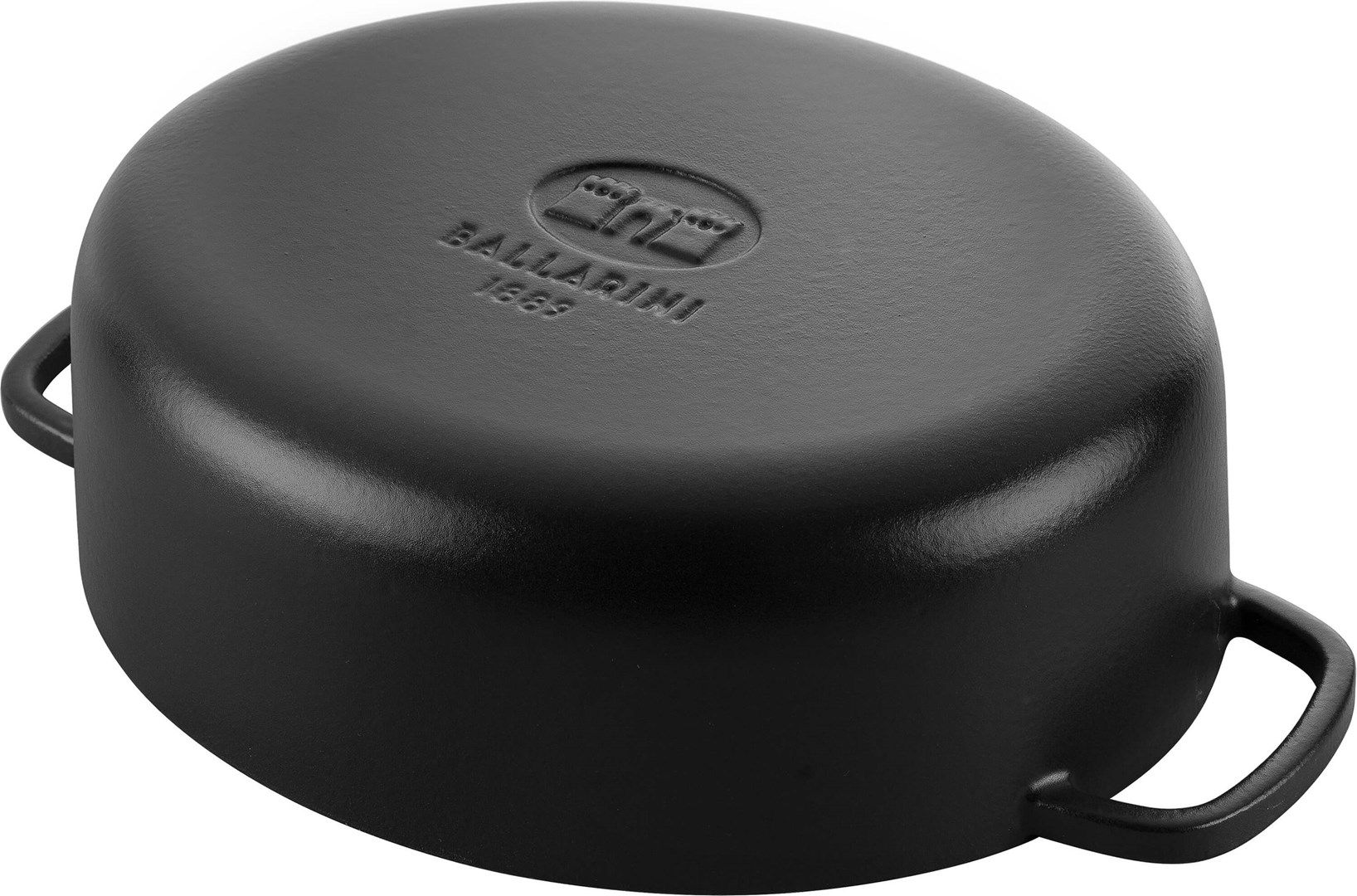 BALLARINI BELLAMONTE oval cast iron pot 75003-546-0 - 5.5 ltr black_5