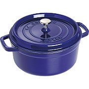 Staub Round Cast Iron Pot - 3.8 ltr  Blue_1