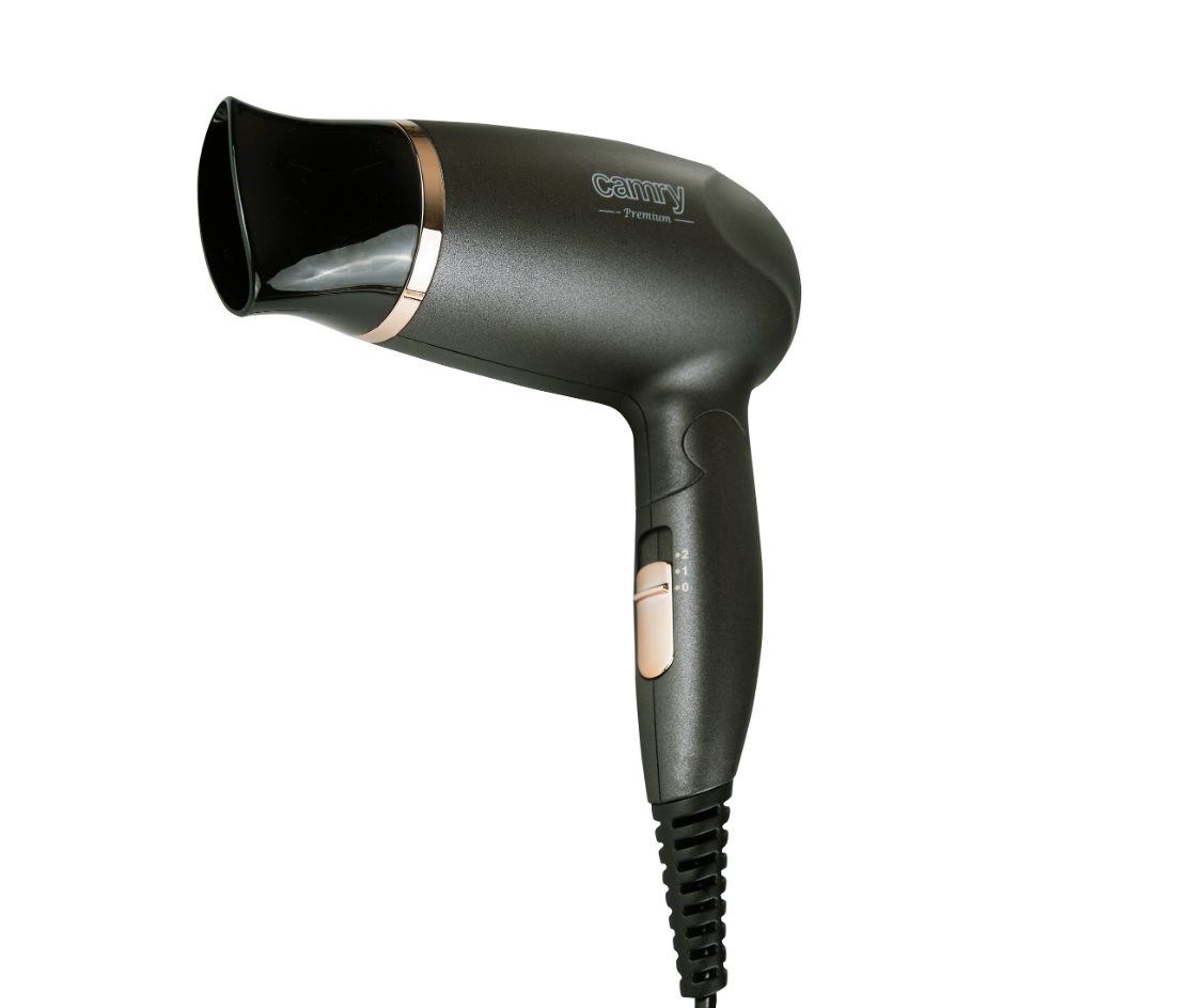 Camry CR 2261 hair dryer Metallic grey  Gold 1400 W_2