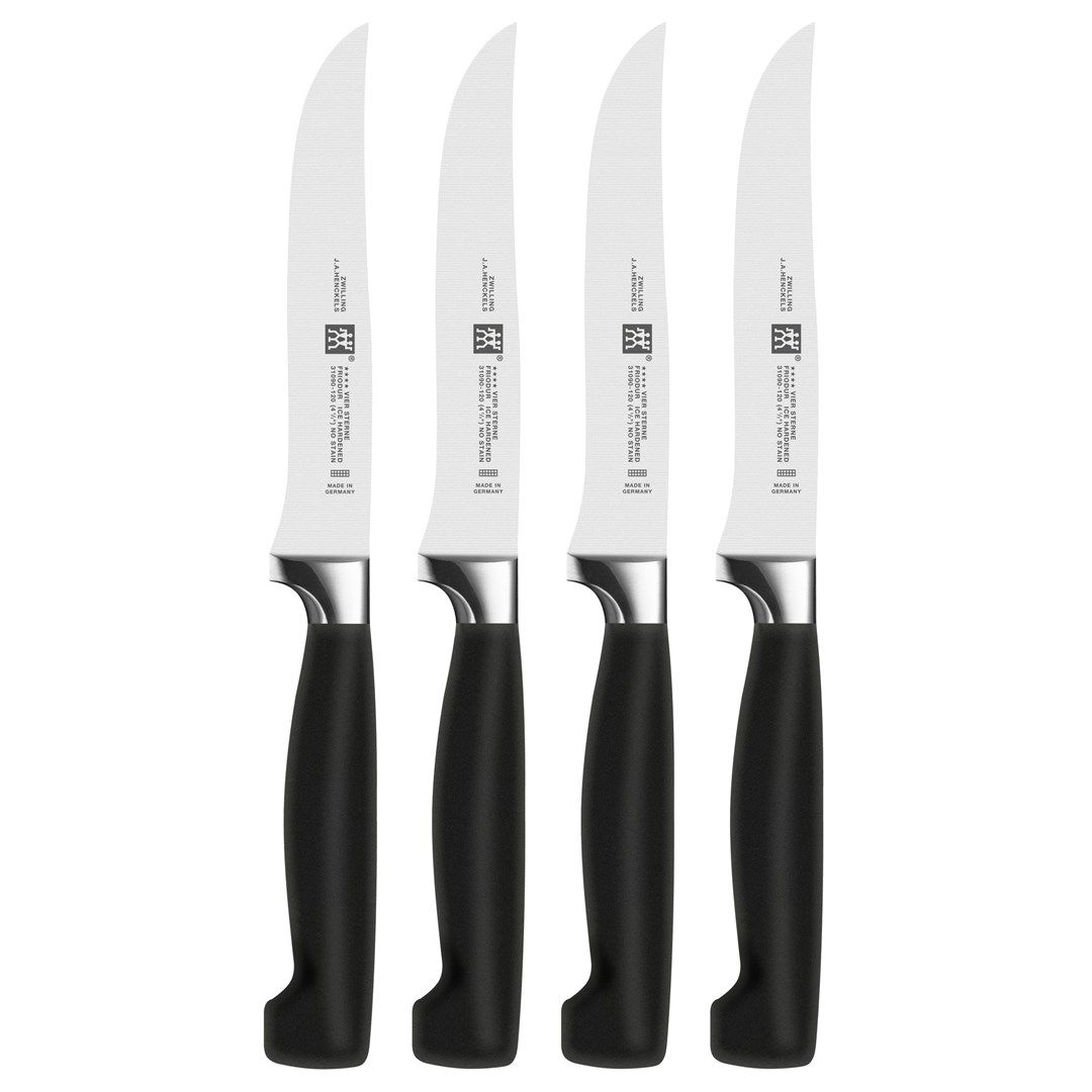 Set of 4 Zwilling Four Star Steak Knives_2