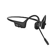 SHOKZ OpenComm2 UC Wireless Bluetooth Bone Conduction Videoconferencing Headset with USB-C adapter | 16 Hr Talk Time  29m Wireless Range  1 Hr Charge Time | Includes Noise Cancelling Boom Mic and Dongle  Black (C110-AC-BK)_2